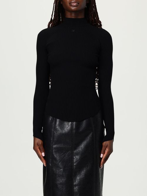 Sweatshirt COURRÈGES Woman color Black