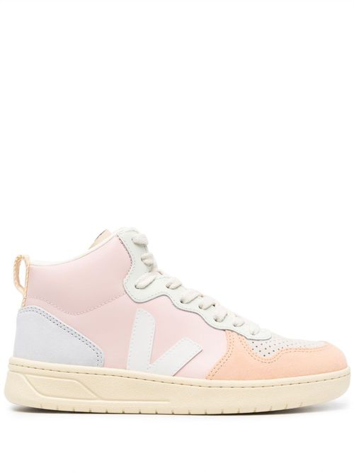 V-15 leather sneakers - Pink