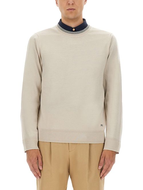 Men's Shirt with Embroidered Logo
