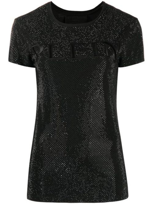 Crystal Plein embroidered T-Shirt