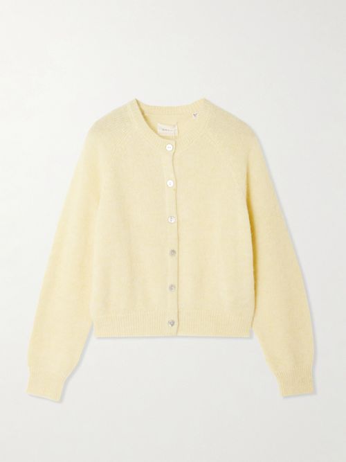 Petra Knitted Cardigan - Yellow