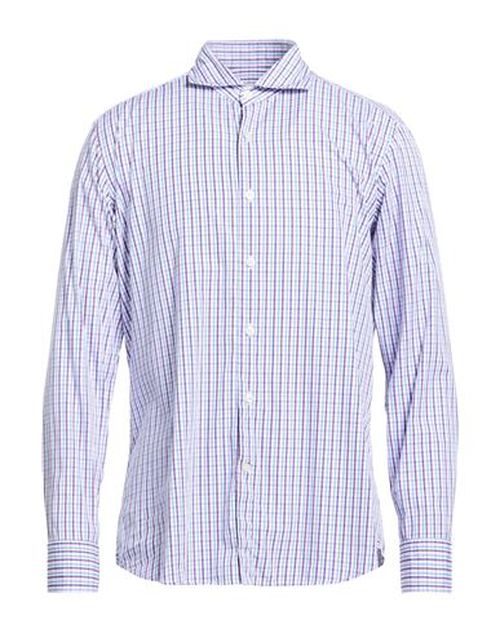 Man Shirt Blue Size 16 Cotton