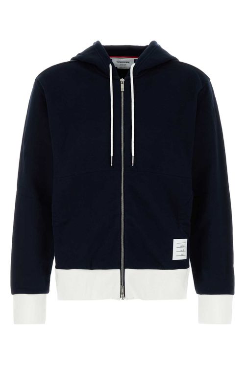 Navy Blue Cotton Sweatshirt
