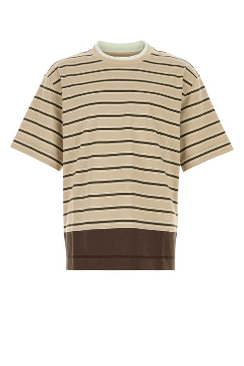 Righe T-Shirt — Beige