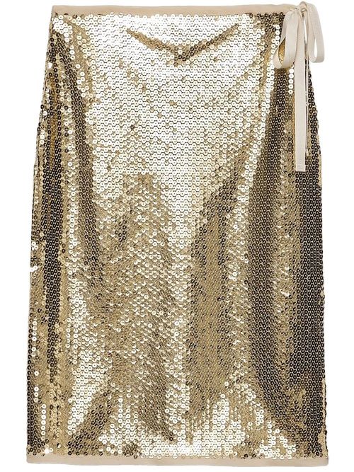 Sequined Pencil Skirt