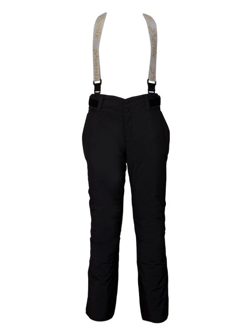 Thunderbolt suspender-detailed ski trousers - Black