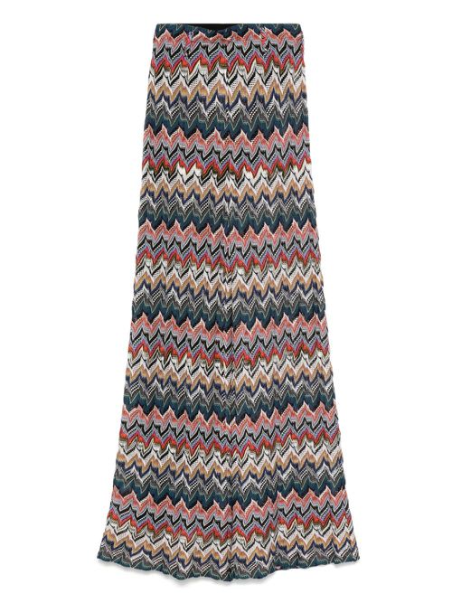 Zigzag trousers - Black