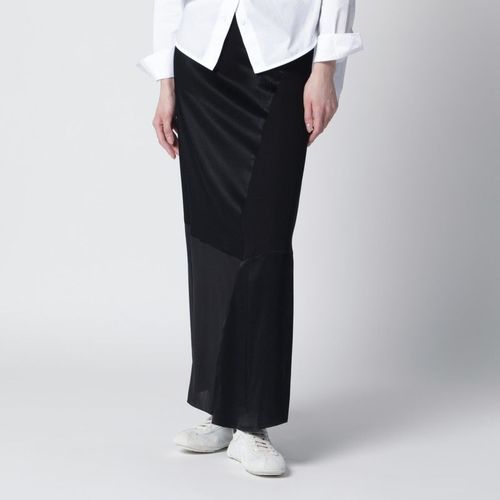6397 Black Patchwork Skirt