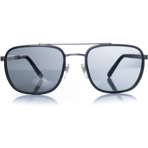 Bulgari Pre-owned Mens Bvlgari, metal polarised aviator in black - One