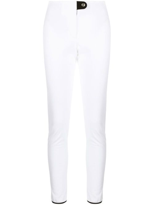 High-rise ski leggings - White