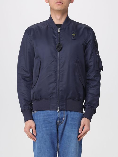 Blazer Men color Blue