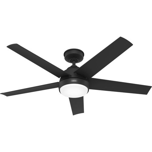 Matte Black 52"Ceiling Fan from the Skyflow Collection