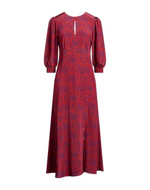 Woman Maxi dress Orange Size 2 Silk