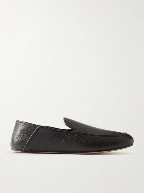 Mayfair Collapsible-Heel Full-Grain Leather Loafers