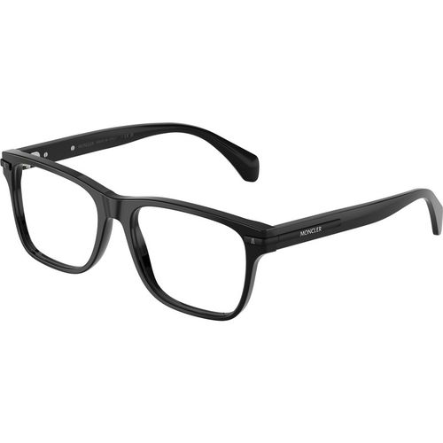 Moncler Unisex Moncler ME2016 3001 Monturas ópticas Acetato Negro Transparente Pillow Norma