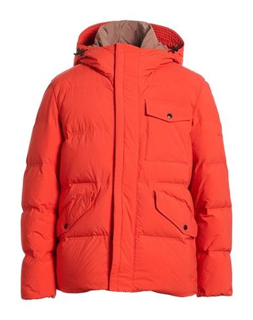Man Puffer Orange Size L Polyamide