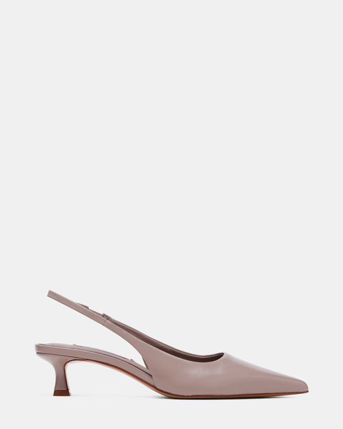 Steve Madden Women's Kathy Pointed Toe Heels - Taupe - - Leather