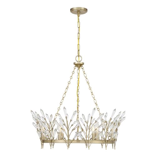 Orianna 6-Light Chandelier in Noble Bra