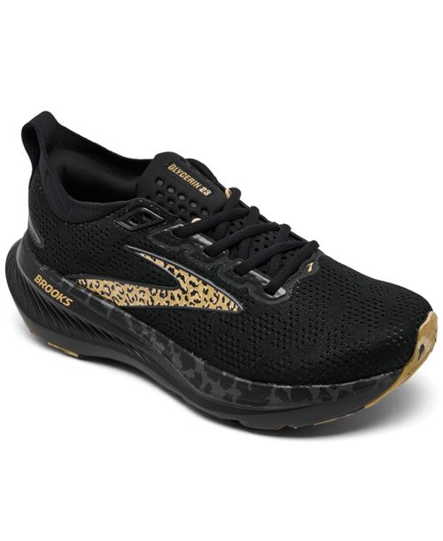Women's Glycerin 23 Running Sneakers from Finish Line - Black, Asphalt, Cyber