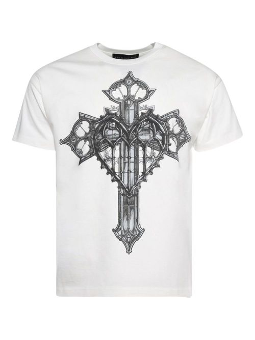 Who Decides War printed T-shirt - White