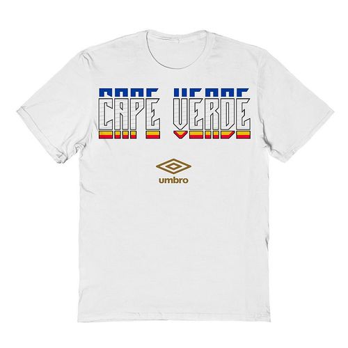 Men's Umbro Cape Verde Country tack Graphic Tee, ize: mall, White