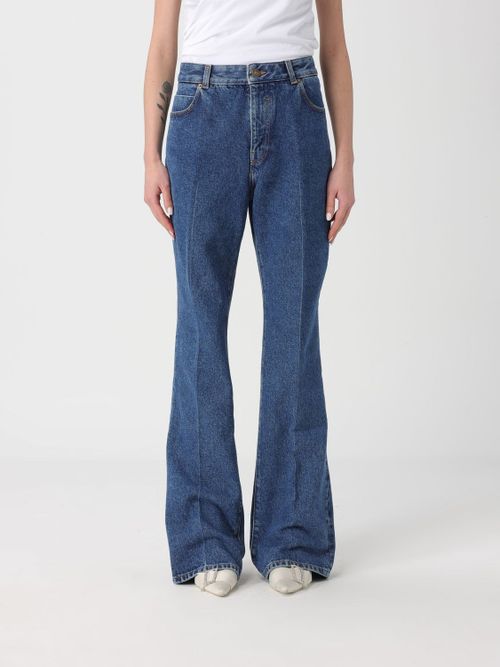 Pants Woman color Blue