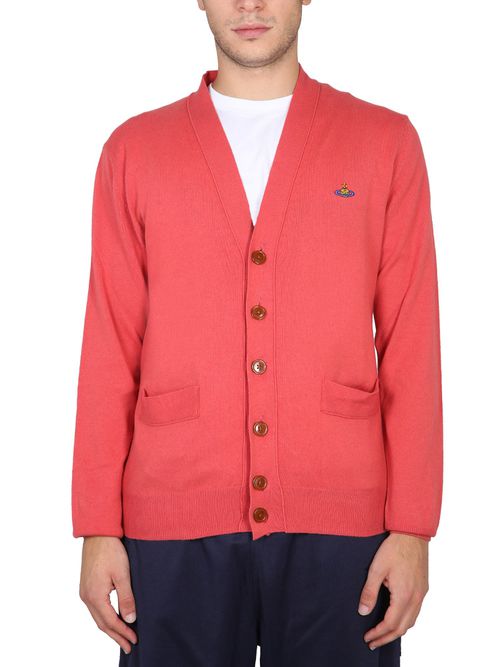 Cardigan With Orb Embroidery