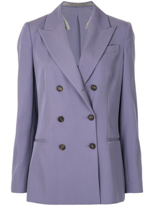 Double-breasted suit jacket