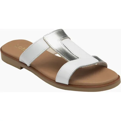 Lotus Women's Milena Womens Sandals - White