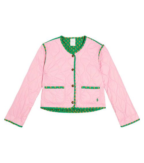 Polo Ralph Lauren Kids Reversible quilted cotton jacket
