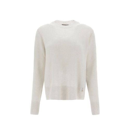 100% Cashmere Sweater — White