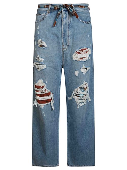 Men's Baggy Jeans in 100% Cotton