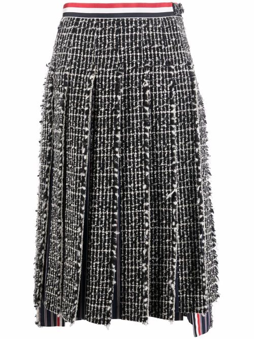 RWB pleated skirt - Black