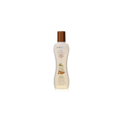 Biosilk Silk therapy with organic coconut oil leave-in treatment, 5.64oz, Organic Coconut, 5.64 Fluid Ounce, Standard