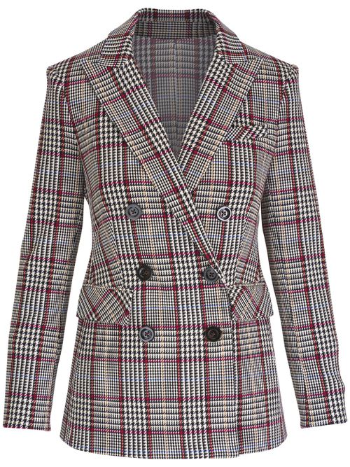 Veronica Beard Blazer met dubbele rij knopen - Zwart