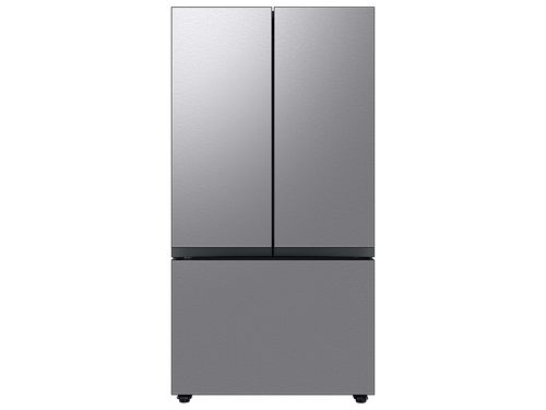 Bespoke 3-Door French Door Refrigerator (30 cu. ft.) with AutoFill Water Pitcher in Stainless Steel(RF30BB6200QLAA)