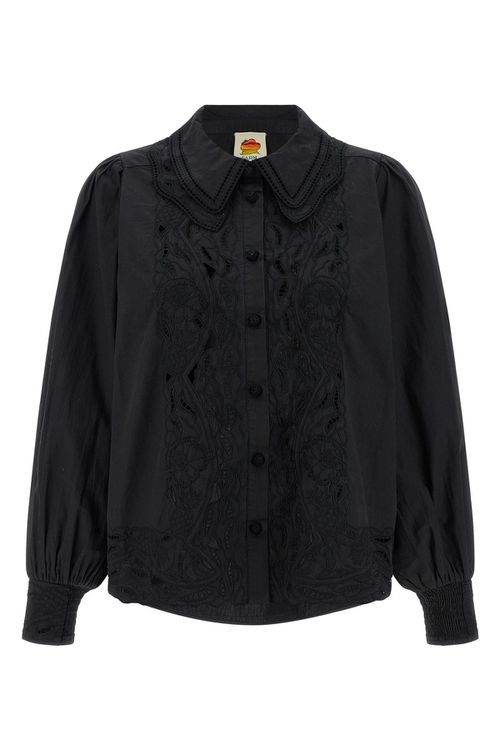 'Black Embroidered' Shirt
