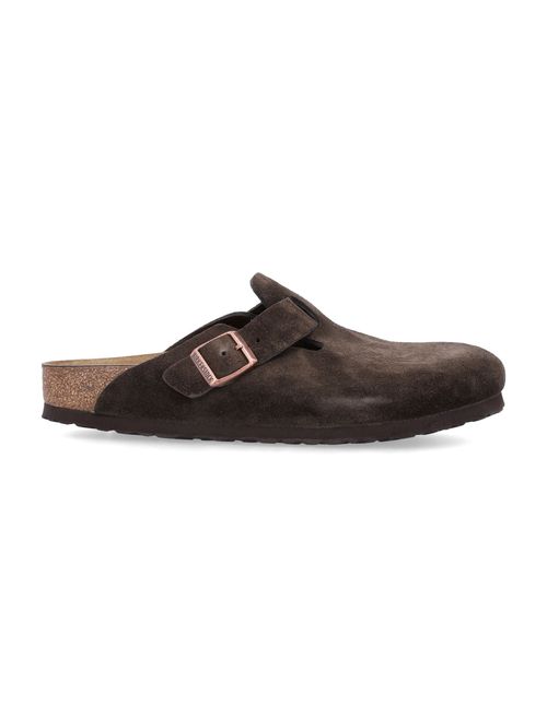 Anatomically Designed Suede Clogs for Comfort and Style
