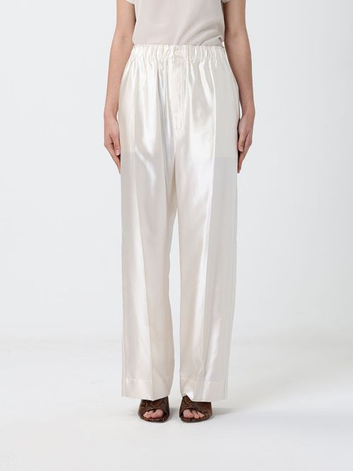 Pants Woman color Ecru