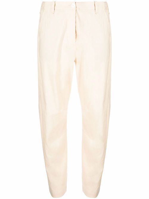 Demi cropped trousers - Neutrals