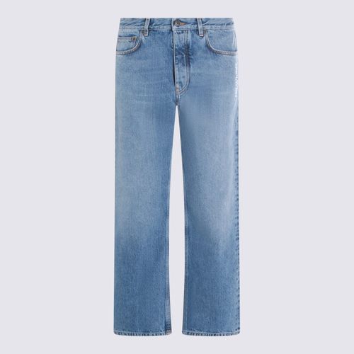 Medium Blue Cotton Jeans