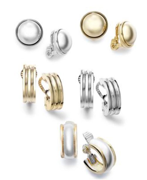 Clip On Earrings Jewelry Separates