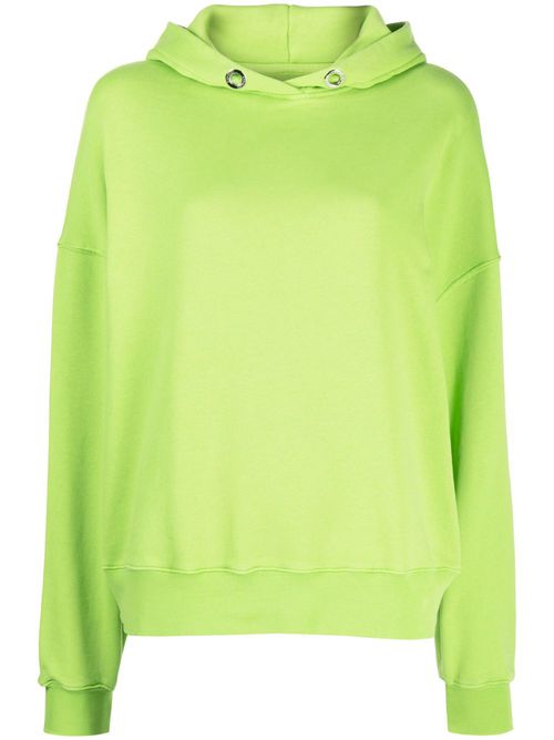 Route graphic-print hoodie - Green