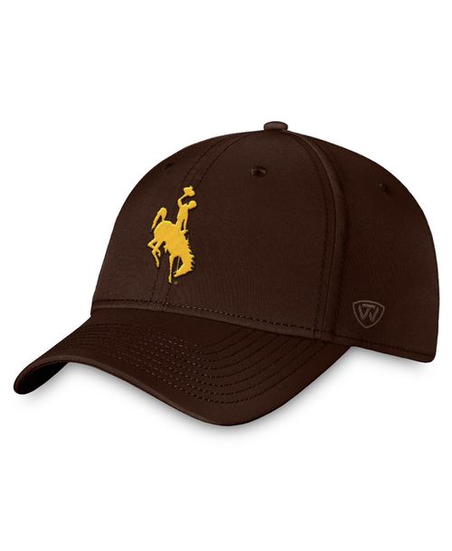 Men's Brown Wyoming Cowboys Reflex Fitted Hat - Brown