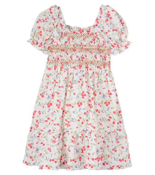 Printed cotton dress
