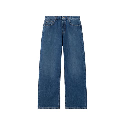 Curved Logo Denim Jeans