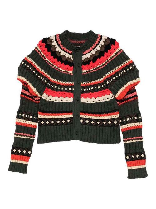 Mix Knit Cardigan