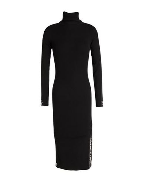 Woman Midi dress Black Size 2 Viscose, Polyamide