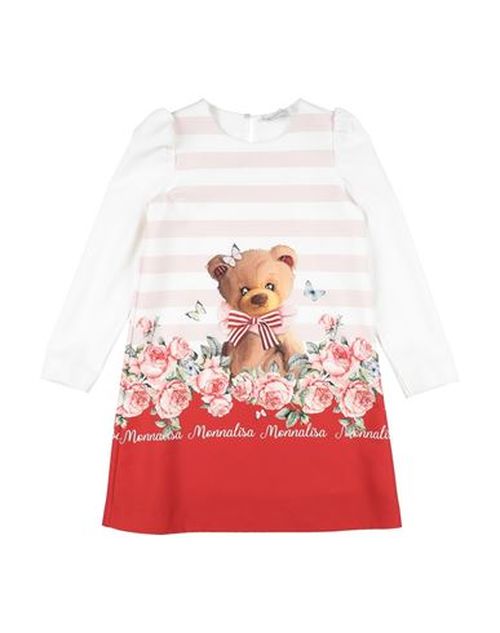 Kid Girl Kids' dress White Size 12 Polyester, Elastane