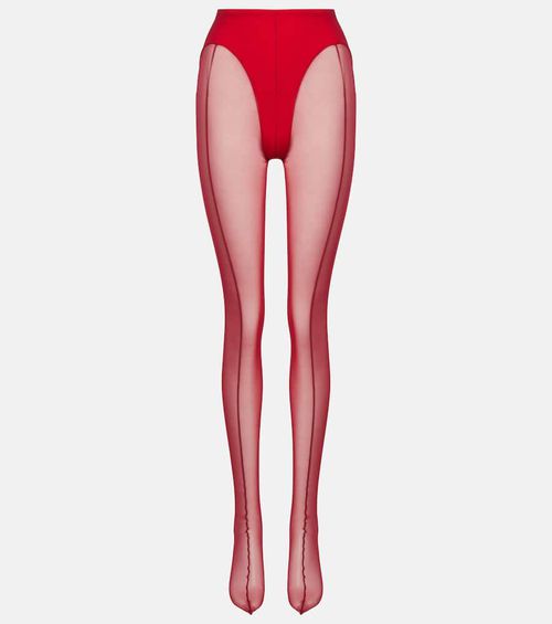 Re/edit sheer tulle tights